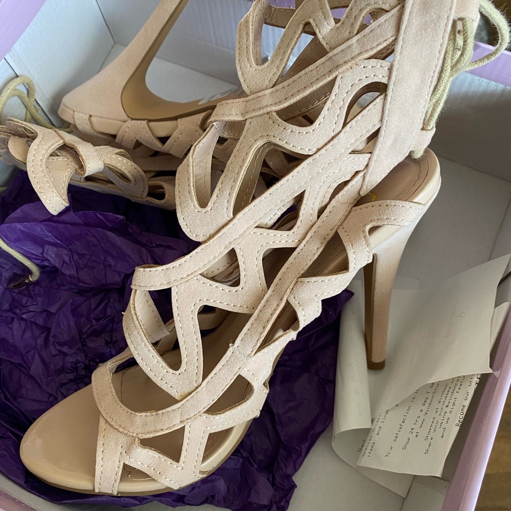 nude heels